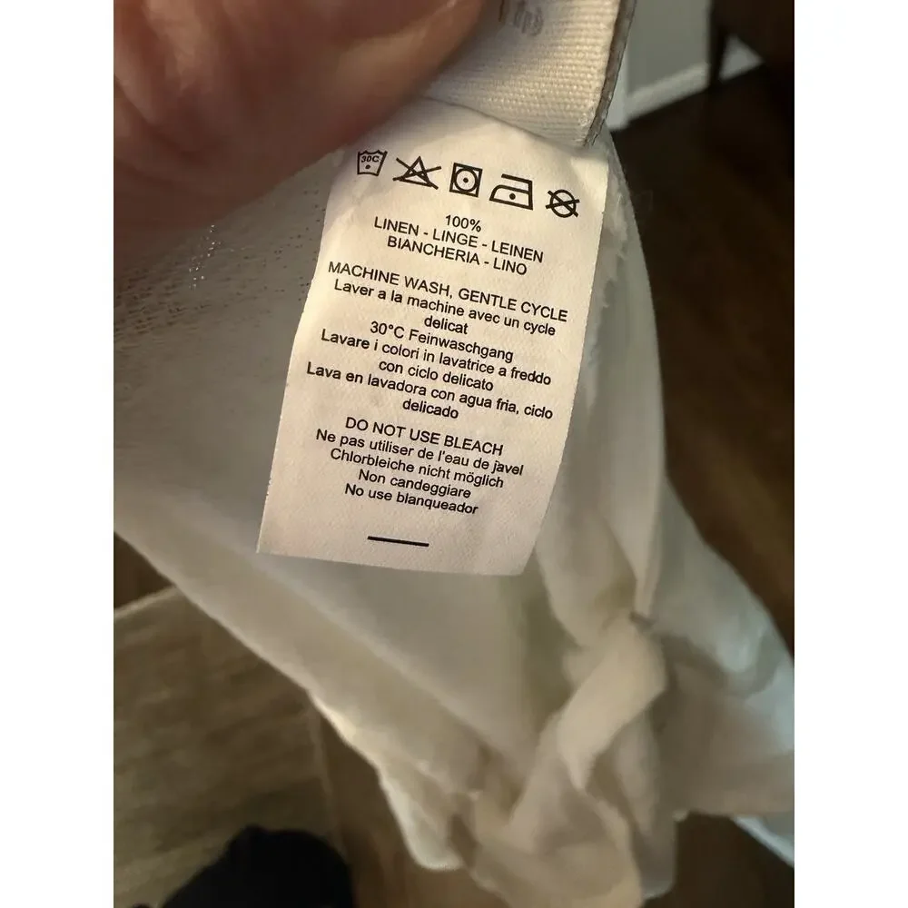 Donna Karan Luxe Egyptian Giza Cotton King Flat Sheets Platinum NEW